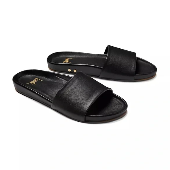 NEW Beek Gallito Anthropologie SANDALS black leather 10 - Picture 1 of 6